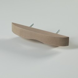 Tirador de madera para canapé. Modelo 860.